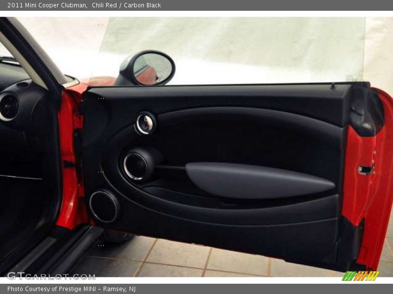 Chili Red / Carbon Black 2011 Mini Cooper Clubman