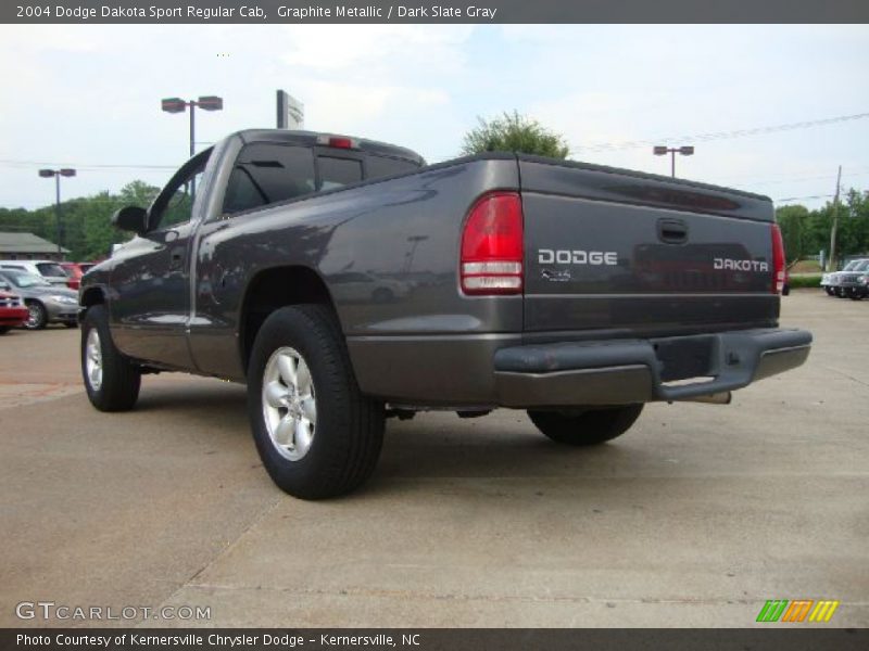 Graphite Metallic / Dark Slate Gray 2004 Dodge Dakota Sport Regular Cab