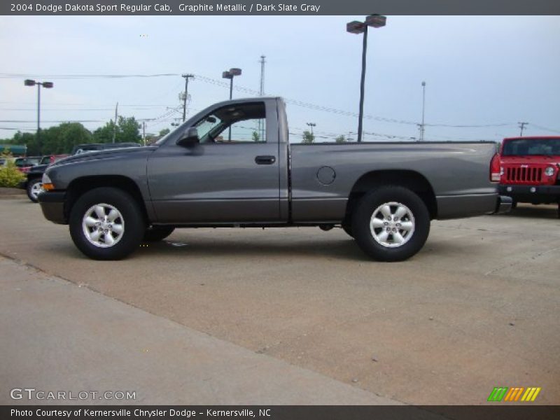 Graphite Metallic / Dark Slate Gray 2004 Dodge Dakota Sport Regular Cab