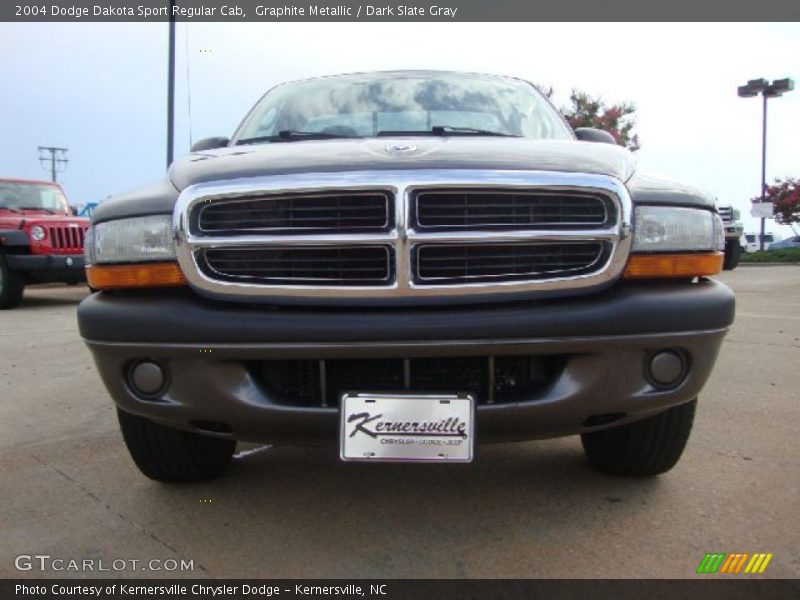 Graphite Metallic / Dark Slate Gray 2004 Dodge Dakota Sport Regular Cab