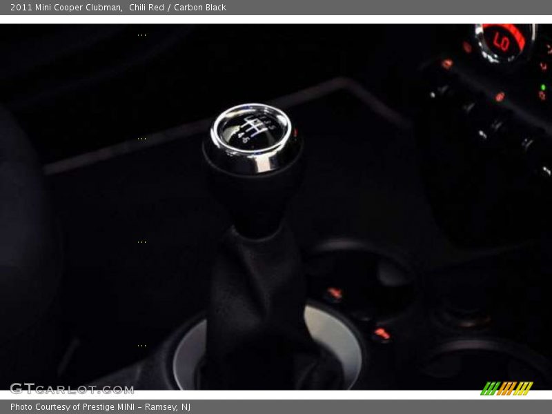 Chili Red / Carbon Black 2011 Mini Cooper Clubman