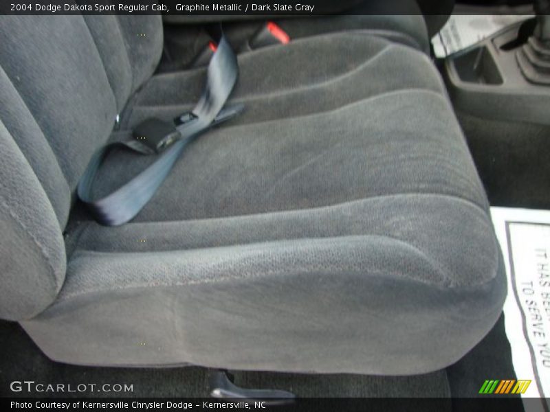 Graphite Metallic / Dark Slate Gray 2004 Dodge Dakota Sport Regular Cab