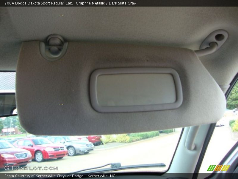 Graphite Metallic / Dark Slate Gray 2004 Dodge Dakota Sport Regular Cab