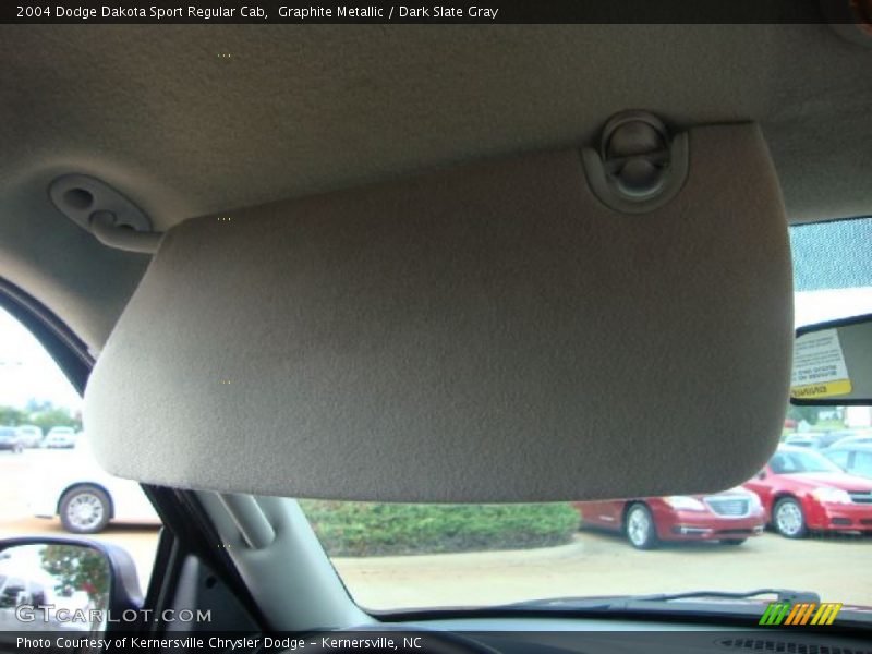 Graphite Metallic / Dark Slate Gray 2004 Dodge Dakota Sport Regular Cab