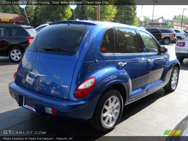 Deep Water Blue Pearl / Pastel Slate Gray 2009 Chrysler PT Cruiser Touring