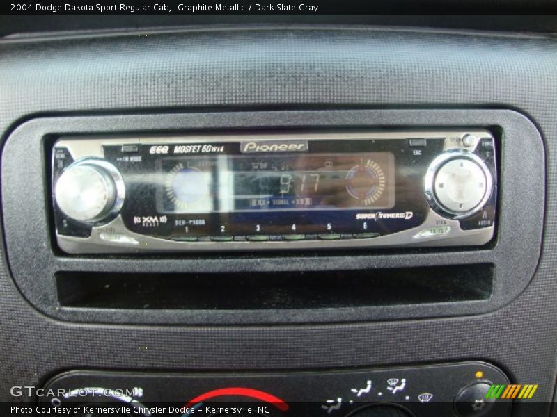 Graphite Metallic / Dark Slate Gray 2004 Dodge Dakota Sport Regular Cab