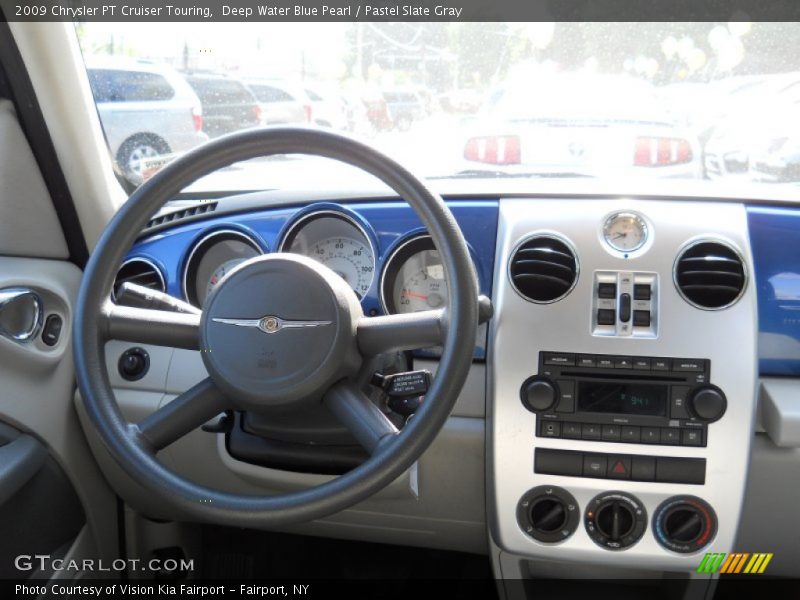 Deep Water Blue Pearl / Pastel Slate Gray 2009 Chrysler PT Cruiser Touring