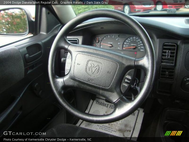 Graphite Metallic / Dark Slate Gray 2004 Dodge Dakota Sport Regular Cab