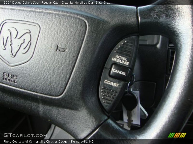 Graphite Metallic / Dark Slate Gray 2004 Dodge Dakota Sport Regular Cab