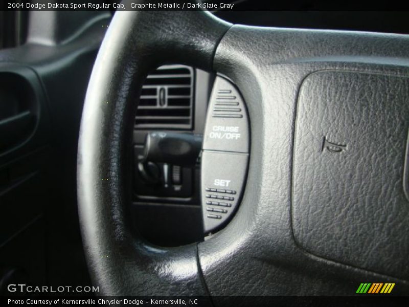 Graphite Metallic / Dark Slate Gray 2004 Dodge Dakota Sport Regular Cab