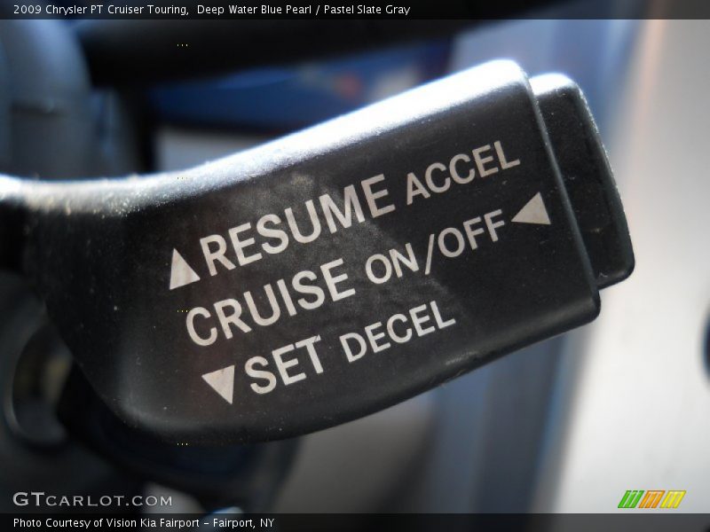 Deep Water Blue Pearl / Pastel Slate Gray 2009 Chrysler PT Cruiser Touring