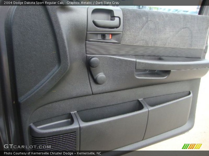 Graphite Metallic / Dark Slate Gray 2004 Dodge Dakota Sport Regular Cab