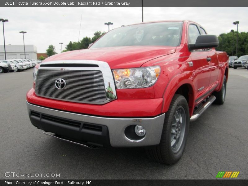 Front 3/4 View of 2011 Tundra X-SP Double Cab