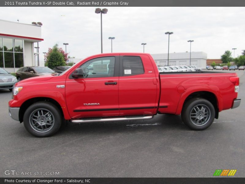  2011 Tundra X-SP Double Cab Radiant Red