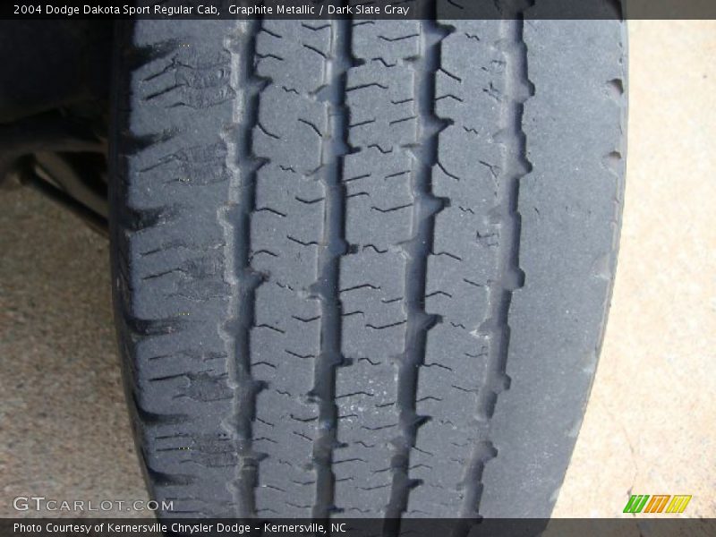 Graphite Metallic / Dark Slate Gray 2004 Dodge Dakota Sport Regular Cab