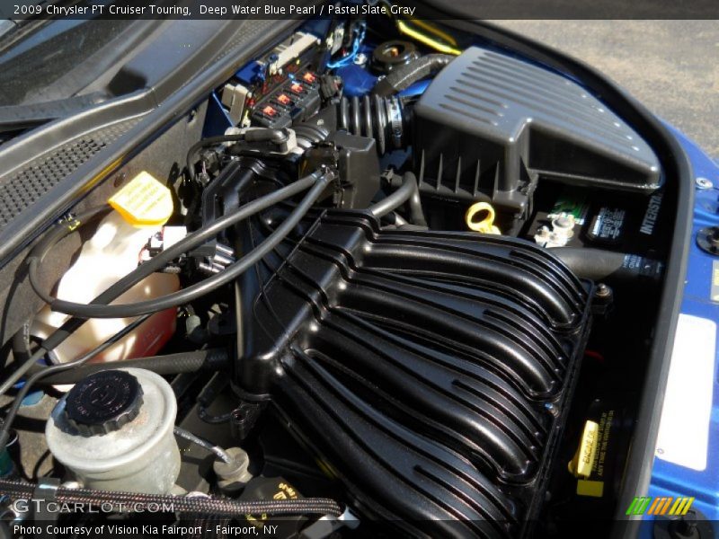 Deep Water Blue Pearl / Pastel Slate Gray 2009 Chrysler PT Cruiser Touring