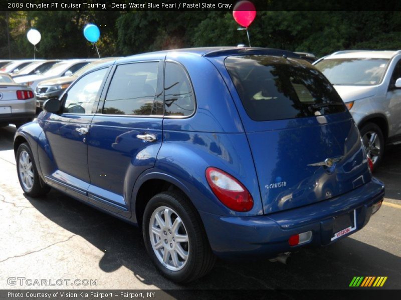 Deep Water Blue Pearl / Pastel Slate Gray 2009 Chrysler PT Cruiser Touring
