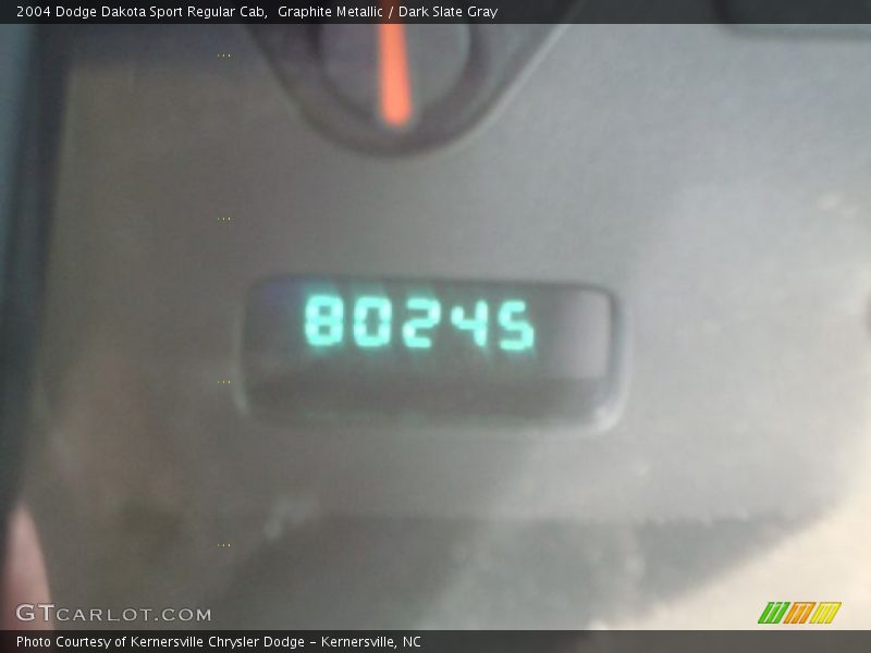 Graphite Metallic / Dark Slate Gray 2004 Dodge Dakota Sport Regular Cab