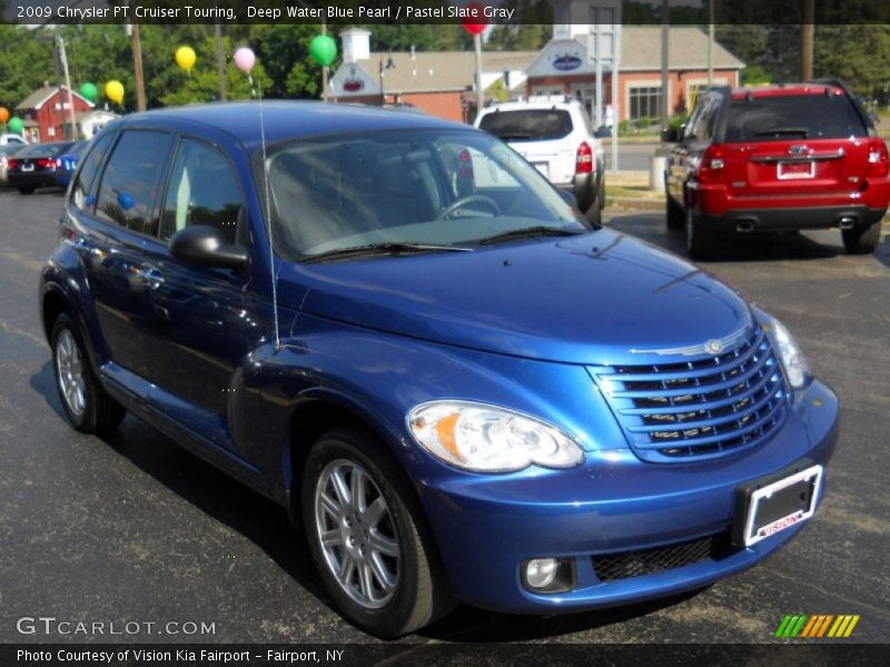 Deep Water Blue Pearl / Pastel Slate Gray 2009 Chrysler PT Cruiser Touring