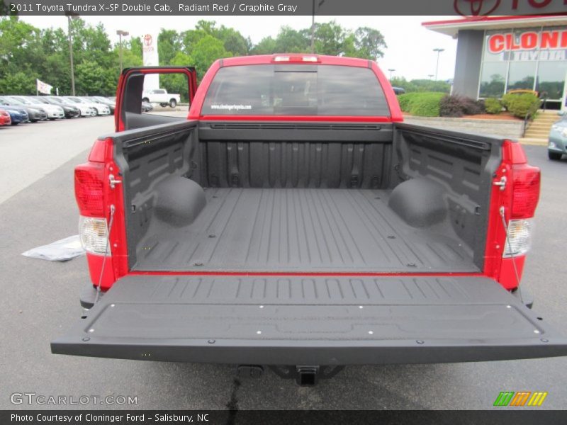 Radiant Red / Graphite Gray 2011 Toyota Tundra X-SP Double Cab