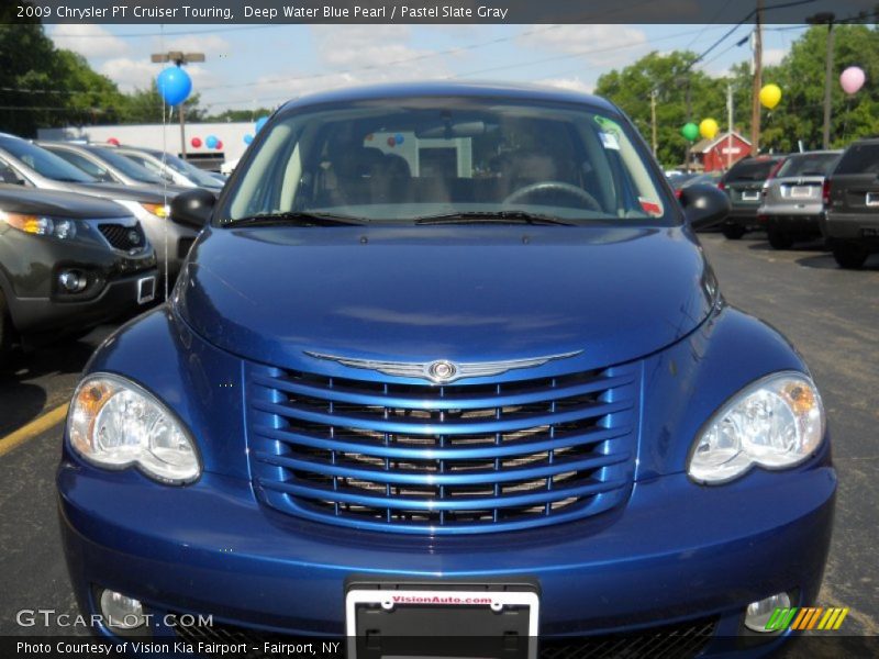 Deep Water Blue Pearl / Pastel Slate Gray 2009 Chrysler PT Cruiser Touring