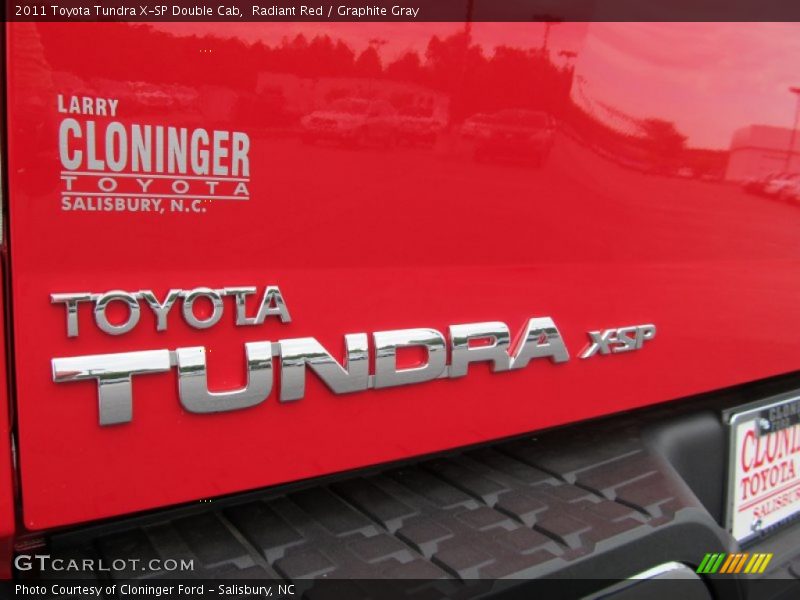  2011 Tundra X-SP Double Cab Logo