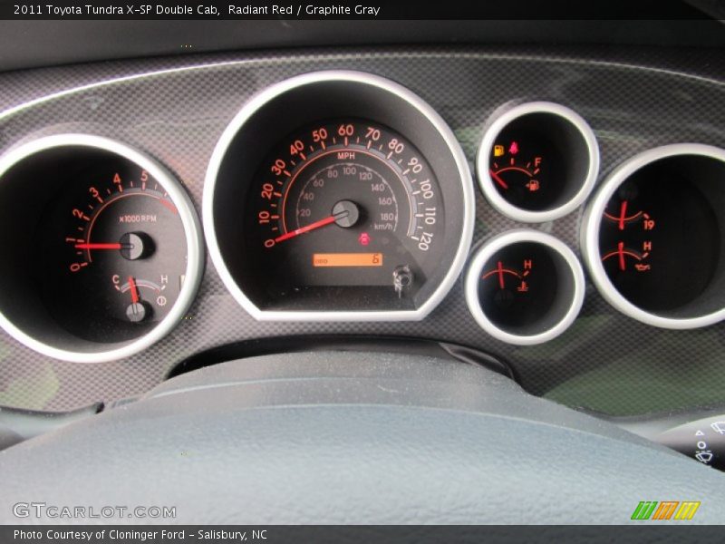  2011 Tundra X-SP Double Cab X-SP Double Cab Gauges