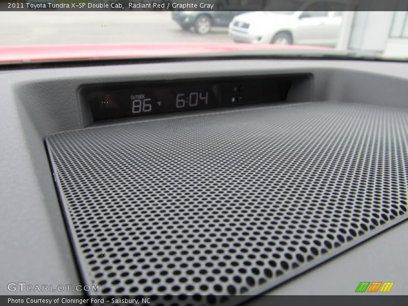 Radiant Red / Graphite Gray 2011 Toyota Tundra X-SP Double Cab