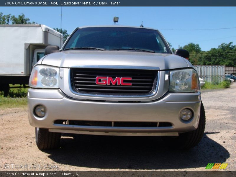 Liquid Silver Metallic / Dark Pewter 2004 GMC Envoy XUV SLT 4x4