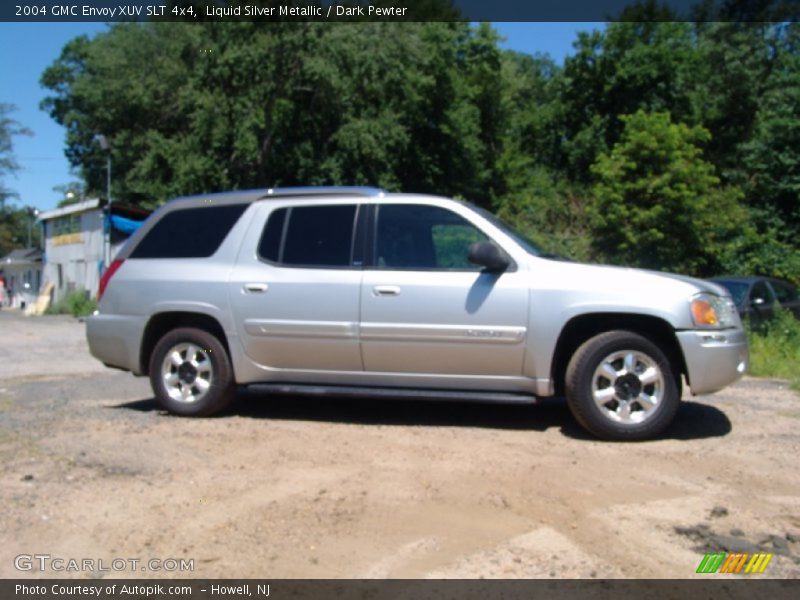 Liquid Silver Metallic / Dark Pewter 2004 GMC Envoy XUV SLT 4x4