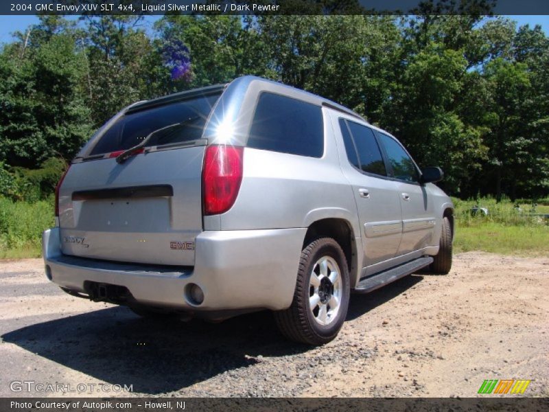 Liquid Silver Metallic / Dark Pewter 2004 GMC Envoy XUV SLT 4x4