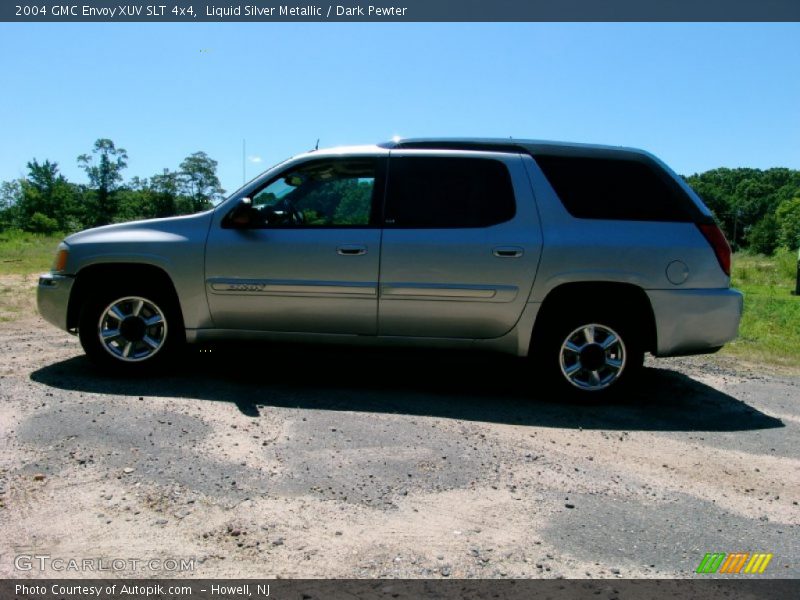 Liquid Silver Metallic / Dark Pewter 2004 GMC Envoy XUV SLT 4x4