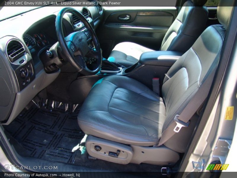 Liquid Silver Metallic / Dark Pewter 2004 GMC Envoy XUV SLT 4x4