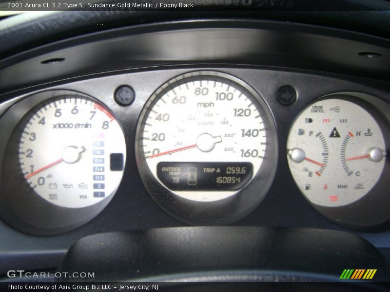  2001 CL 3.2 Type S 3.2 Type S Gauges