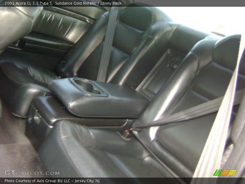 Sundance Gold Metallic / Ebony Black 2001 Acura CL 3.2 Type S