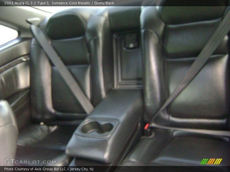 Sundance Gold Metallic / Ebony Black 2001 Acura CL 3.2 Type S