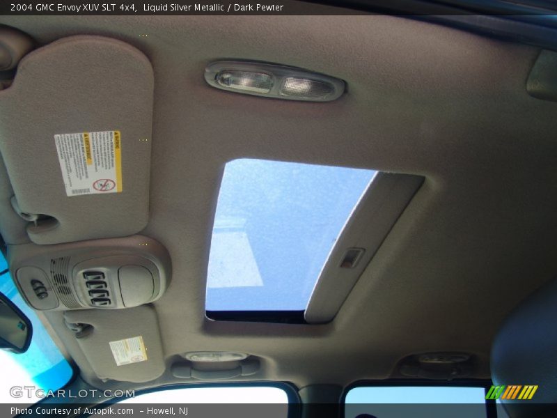 Liquid Silver Metallic / Dark Pewter 2004 GMC Envoy XUV SLT 4x4