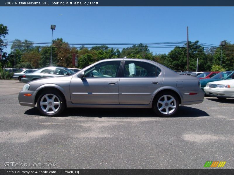 Sterling Mist Metallic / Frost 2002 Nissan Maxima GXE