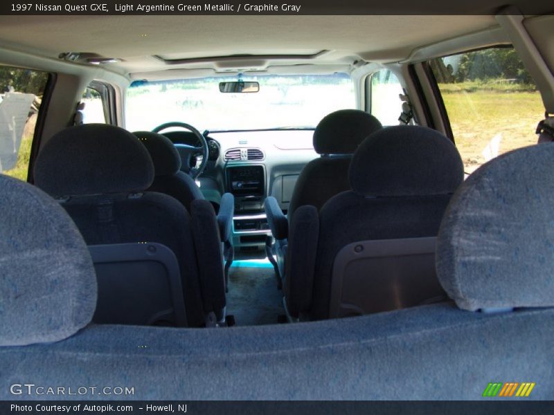Light Argentine Green Metallic / Graphite Gray 1997 Nissan Quest GXE