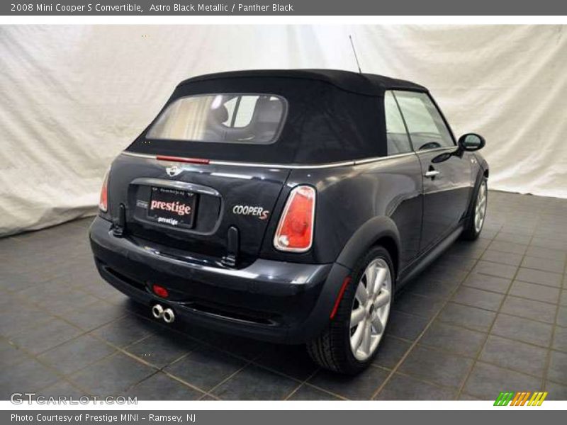 Astro Black Metallic / Panther Black 2008 Mini Cooper S Convertible