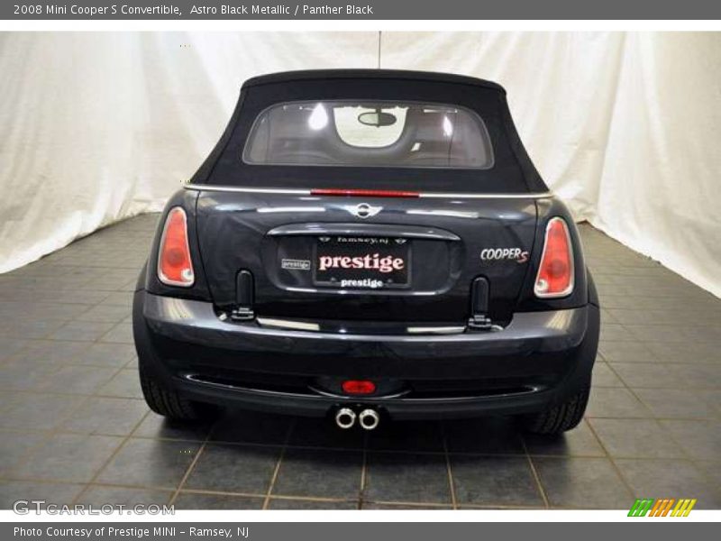 Astro Black Metallic / Panther Black 2008 Mini Cooper S Convertible