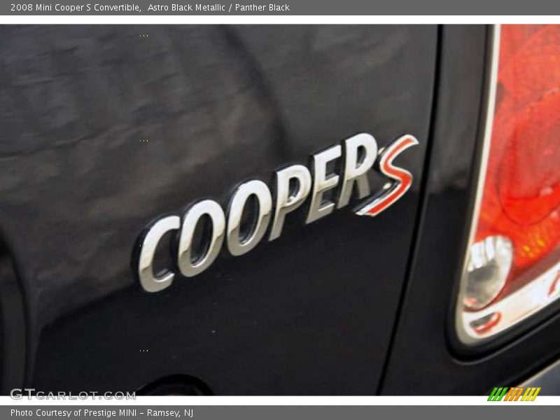 Astro Black Metallic / Panther Black 2008 Mini Cooper S Convertible