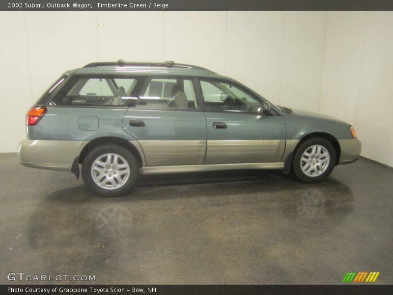 Timberline Green / Beige 2002 Subaru Outback Wagon