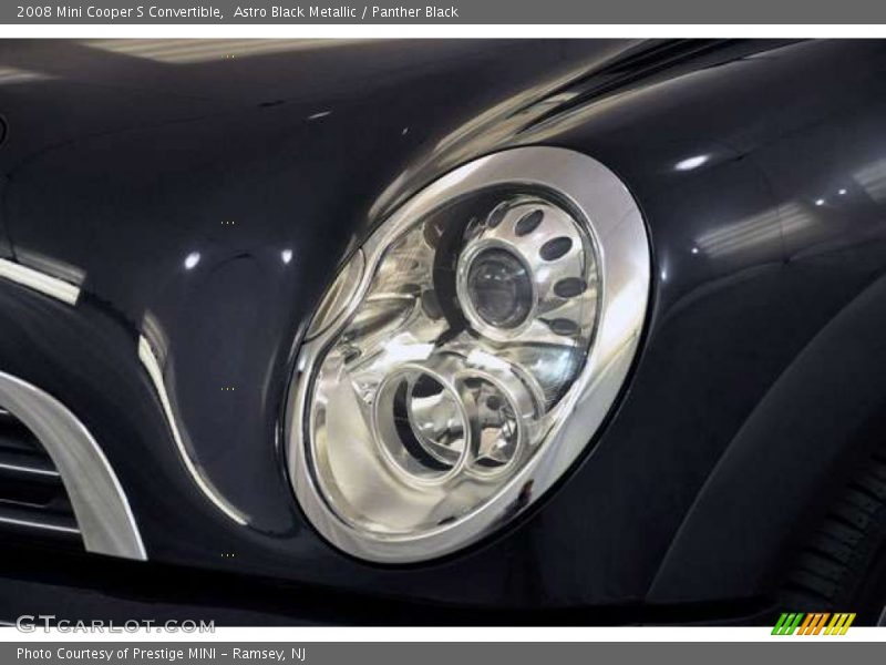 Astro Black Metallic / Panther Black 2008 Mini Cooper S Convertible