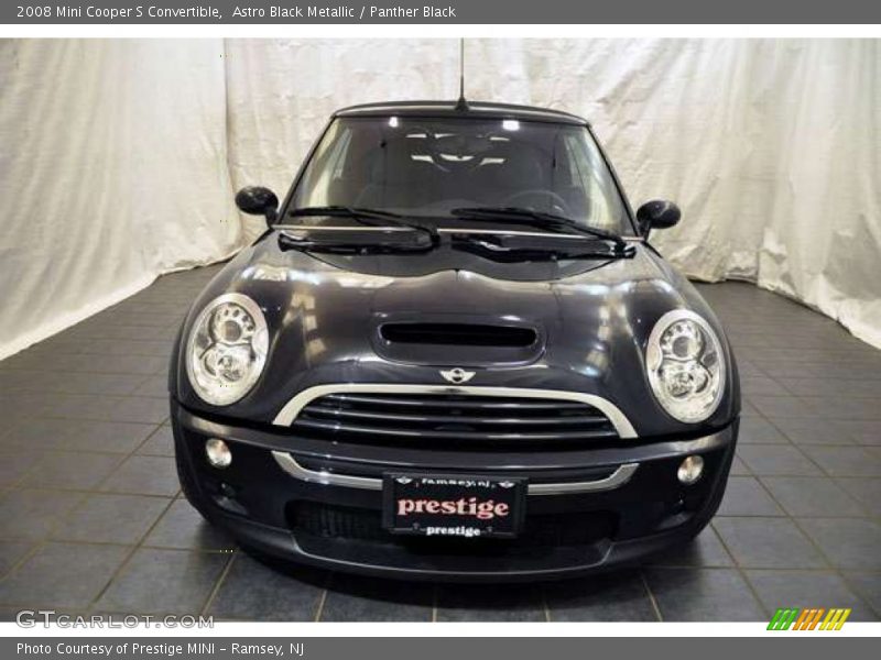 Astro Black Metallic / Panther Black 2008 Mini Cooper S Convertible