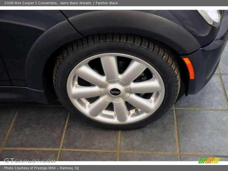 Astro Black Metallic / Panther Black 2008 Mini Cooper S Convertible
