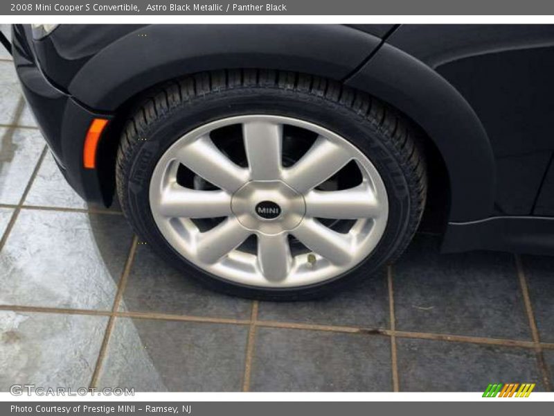 Astro Black Metallic / Panther Black 2008 Mini Cooper S Convertible