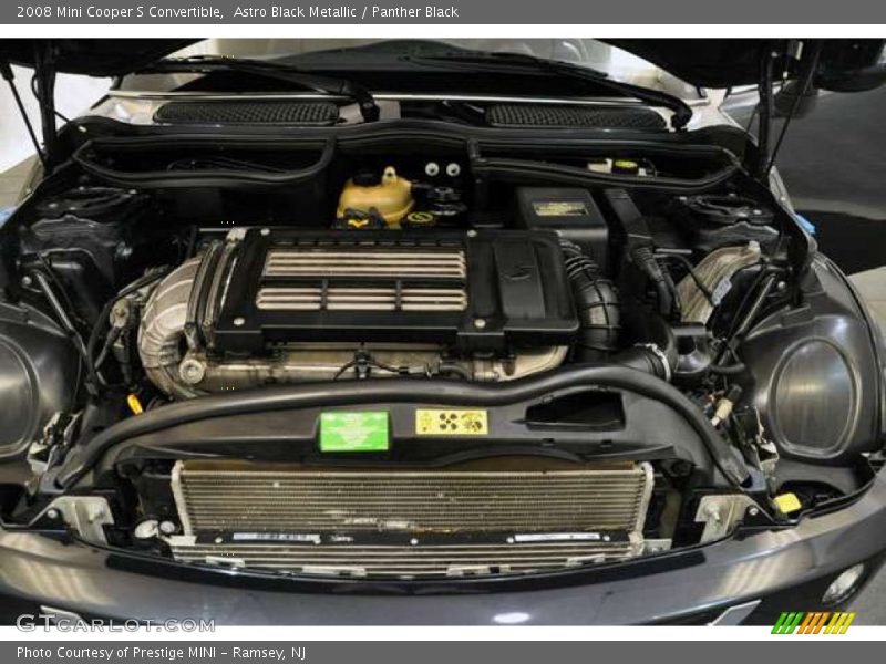 Astro Black Metallic / Panther Black 2008 Mini Cooper S Convertible