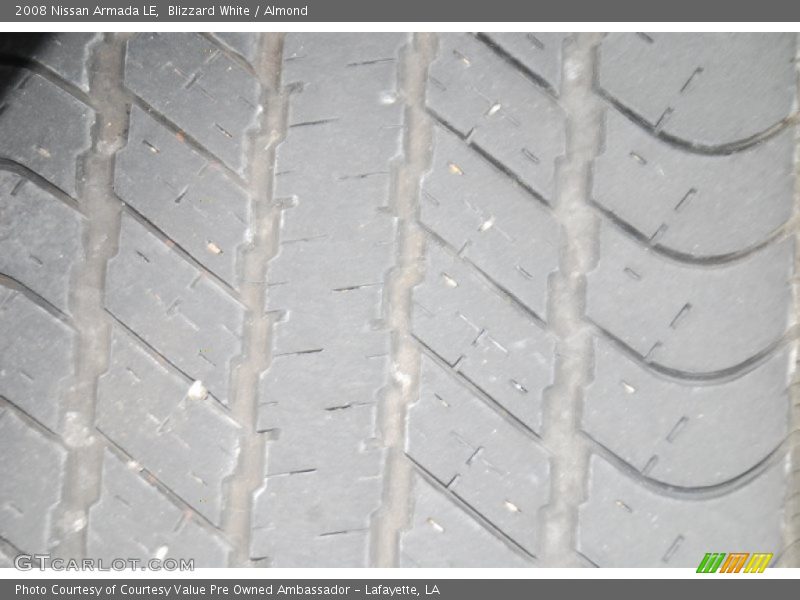 Blizzard White / Almond 2008 Nissan Armada LE