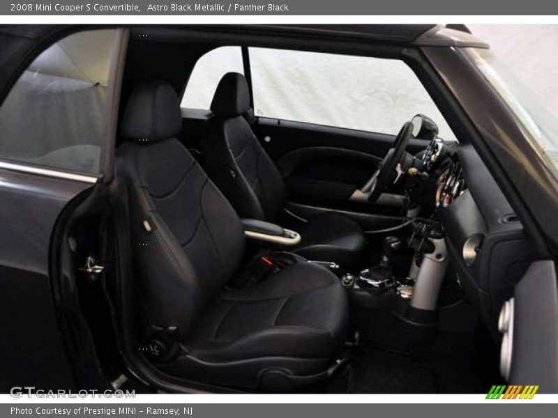 Astro Black Metallic / Panther Black 2008 Mini Cooper S Convertible